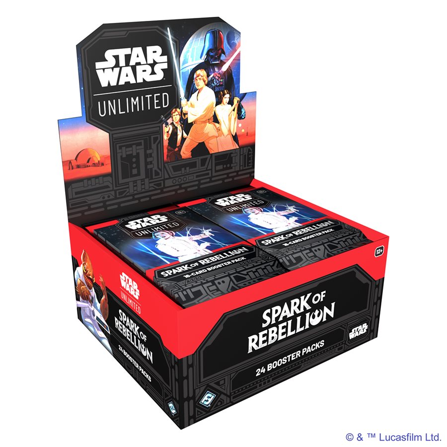 Star Wars: Unlimited: Spark of Rebellion Draft Booster Box