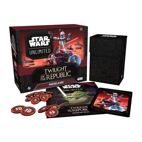 Coffret de pré-lancement Star Wars : Unlimited : Le Crépuscule de la République