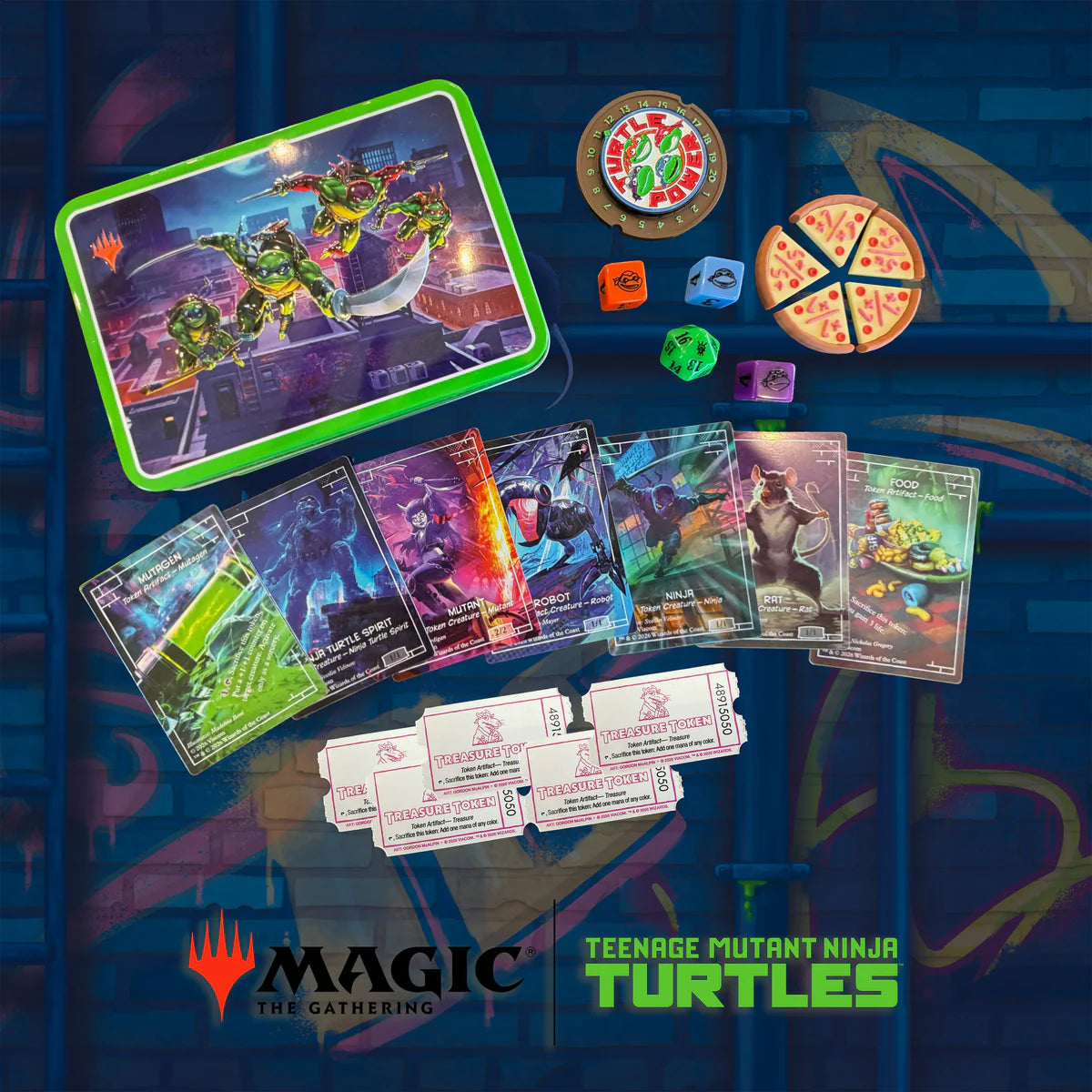 Beadle & Grimm's Magic: The Gathering Teenage Mutant Ninja Turtles Token Set
