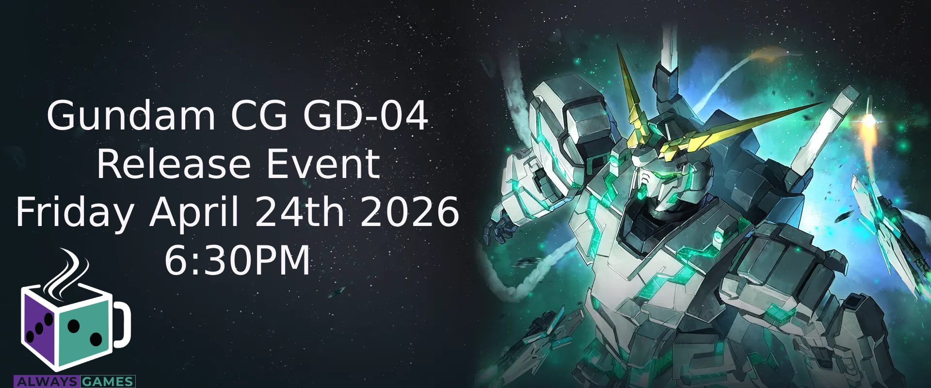 Gundam GD04 Booster Pack Launch Event - April 24th 2026 6:30PM