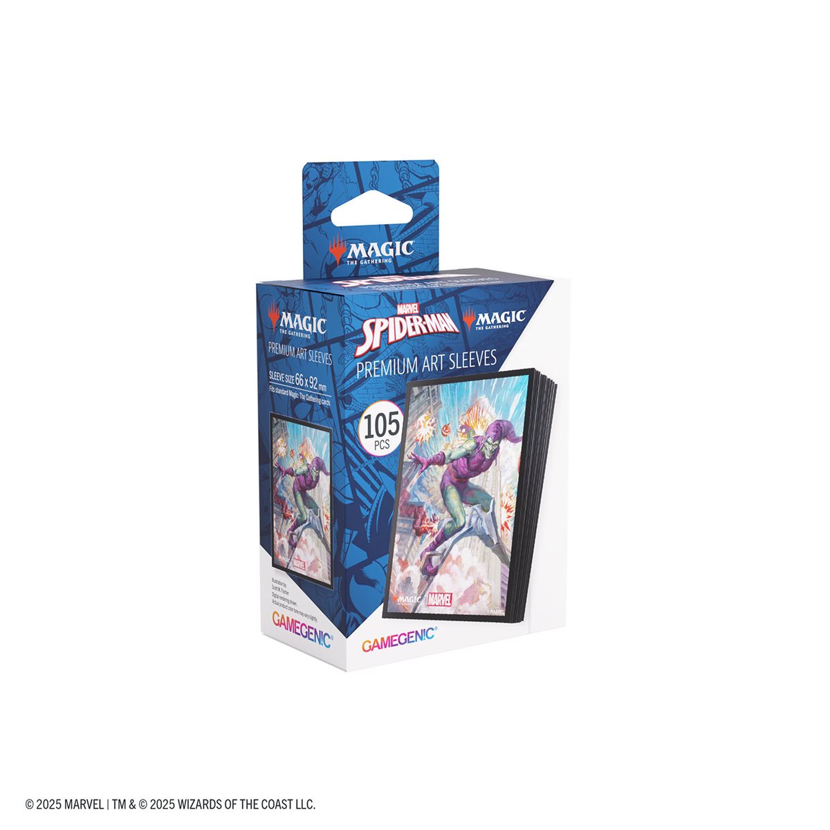 Magic: The Gathering - Pochettes illustrées Marvel's Spider-Man (105 unités) : Bouffon Vert