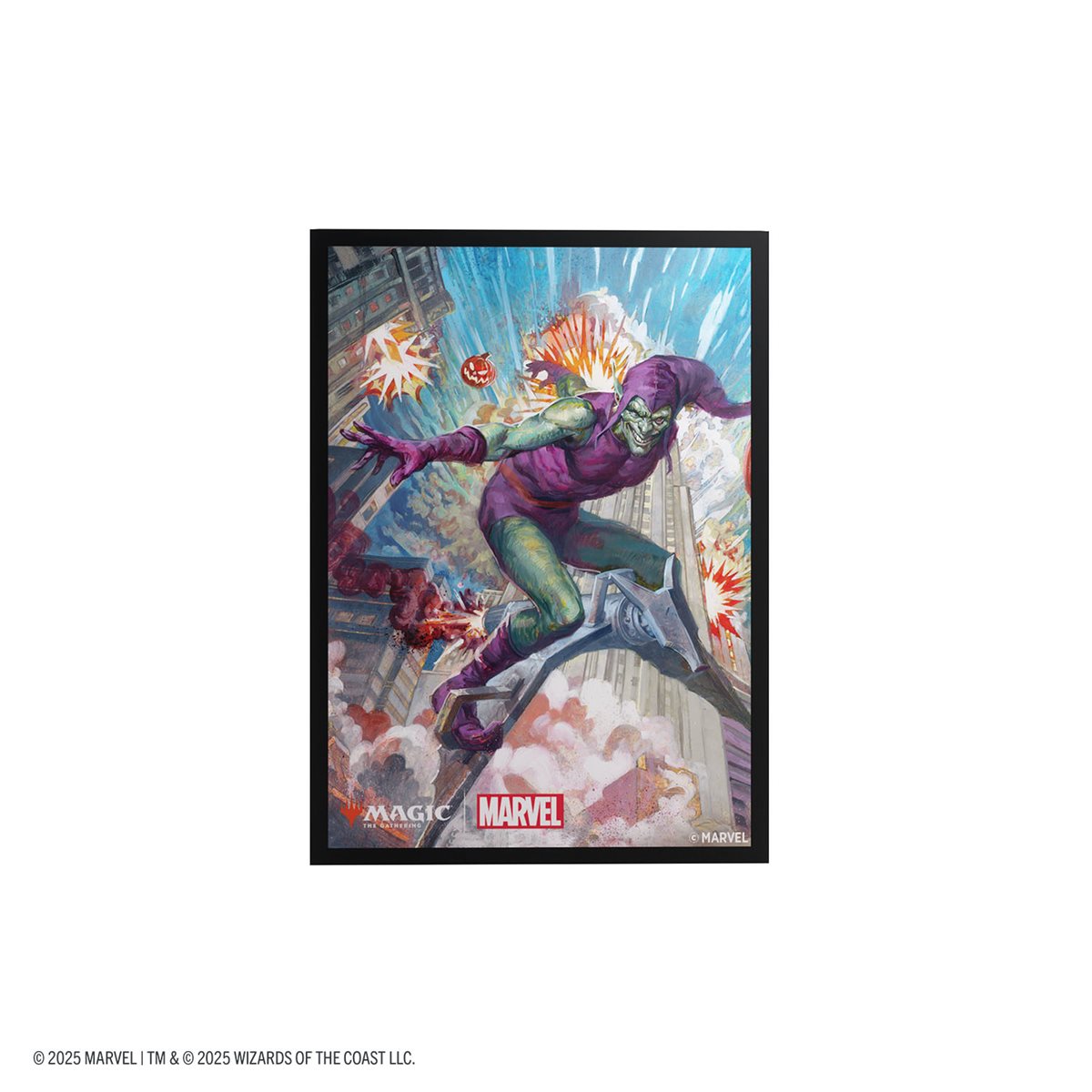 Magic: The Gathering - Pochettes illustrées Marvel's Spider-Man (105 unités) : Bouffon Vert