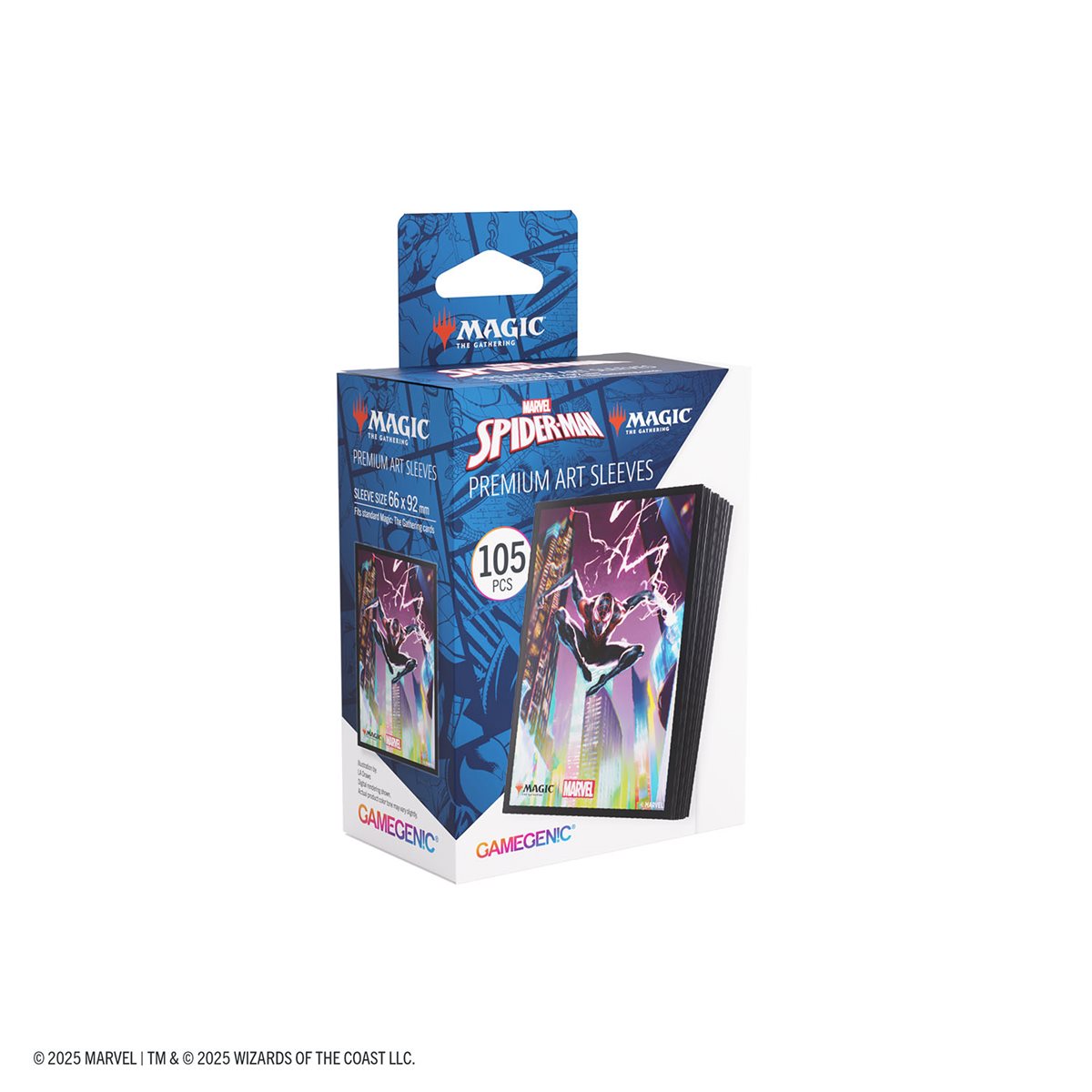 Magic: The Gathering - Pochettes illustrées Marvel's Spider-Man (105 unités) : Spider-Man Miles Morales