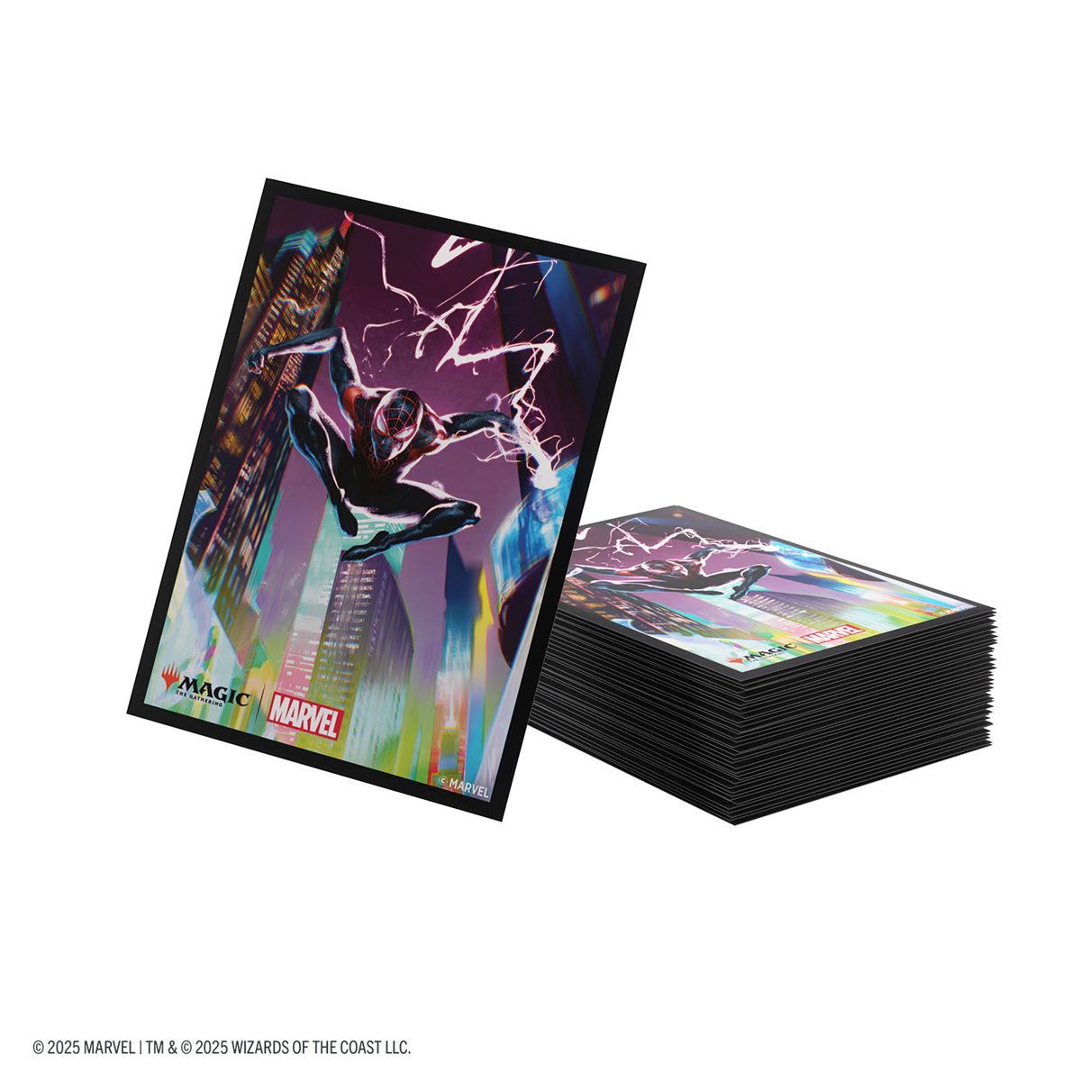 Magic: The Gathering - Pochettes illustrées Marvel's Spider-Man (105 unités) : Spider-Man Miles Morales