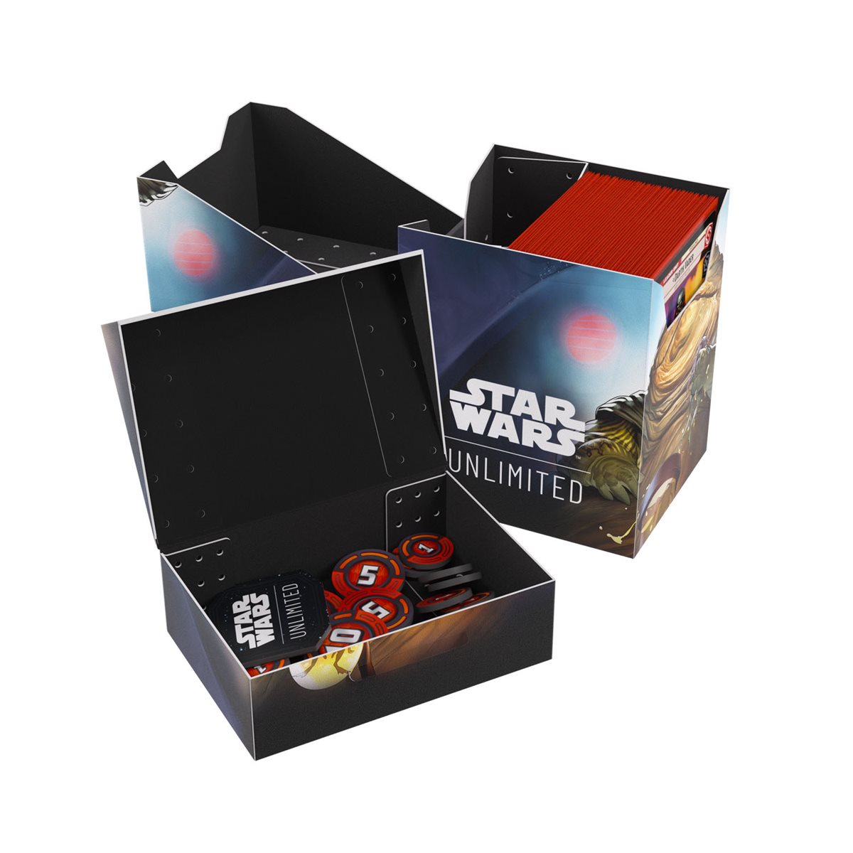 Star Wars: Unlimited A Lawless Time: Soft Crate: Leia Organa & Jabba the Hutt