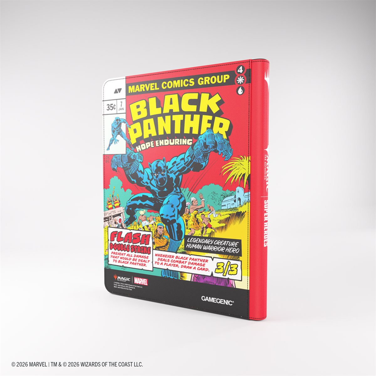 Zip-Up Album 18-Pocket: Captain America / Black Panther