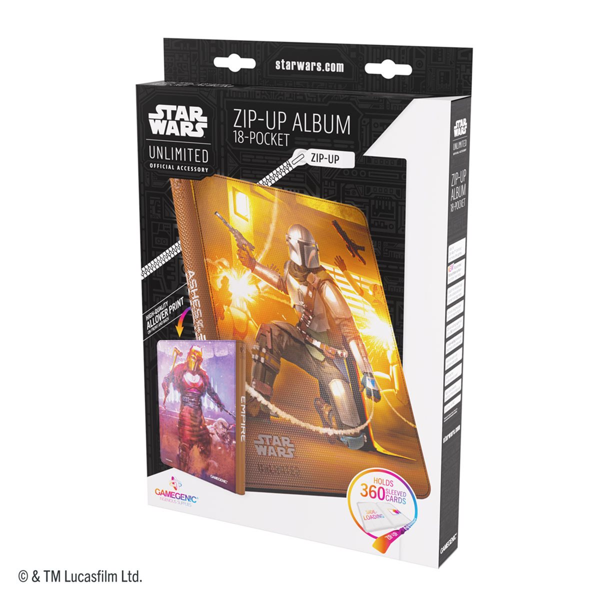 Star Wars: Unlimited Zip-Up Album:18-Pocket: The Armorer & Whistling Birds