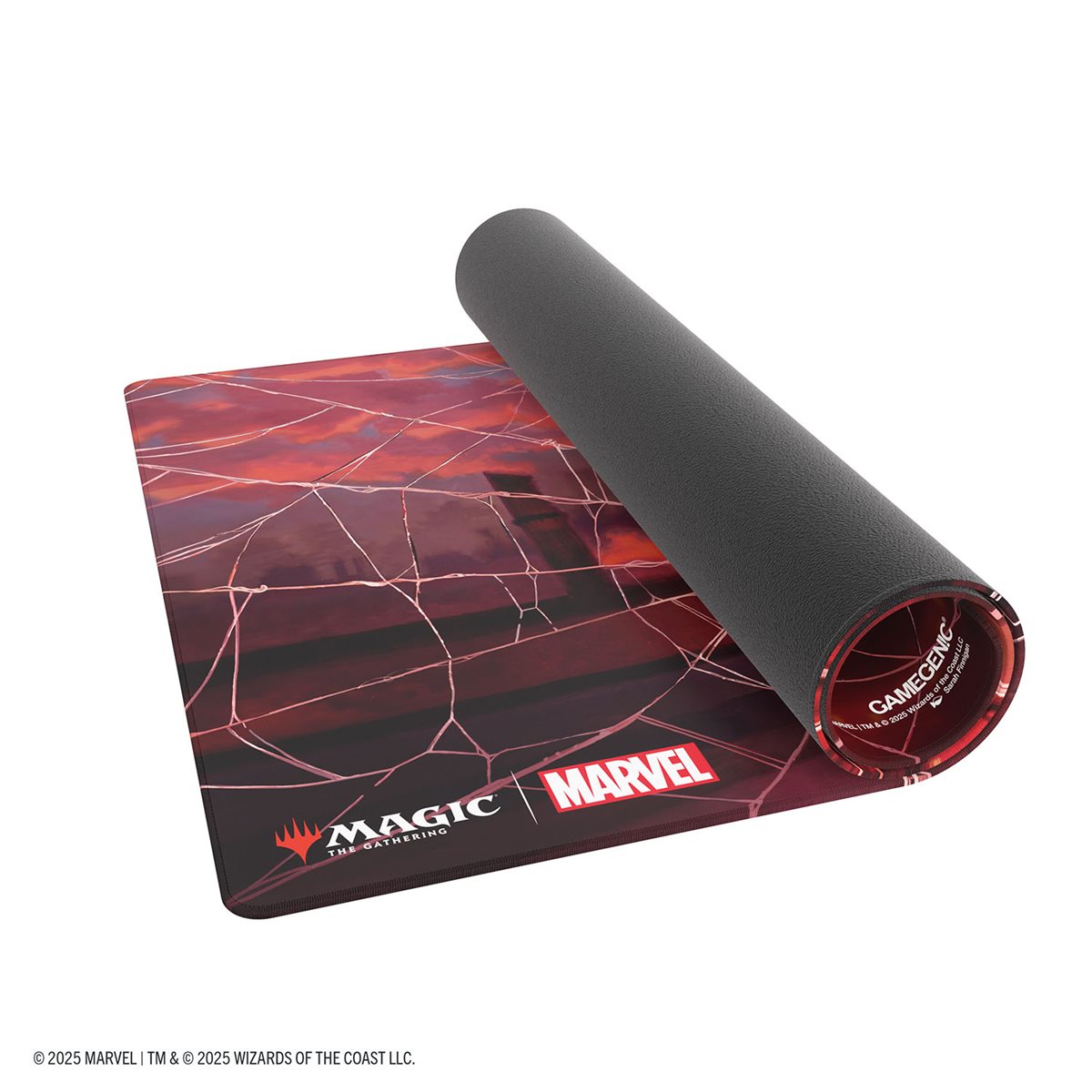 Magic: The Gathering - Tapis de jeu brillant Spider-Man de Marvel : Montagne