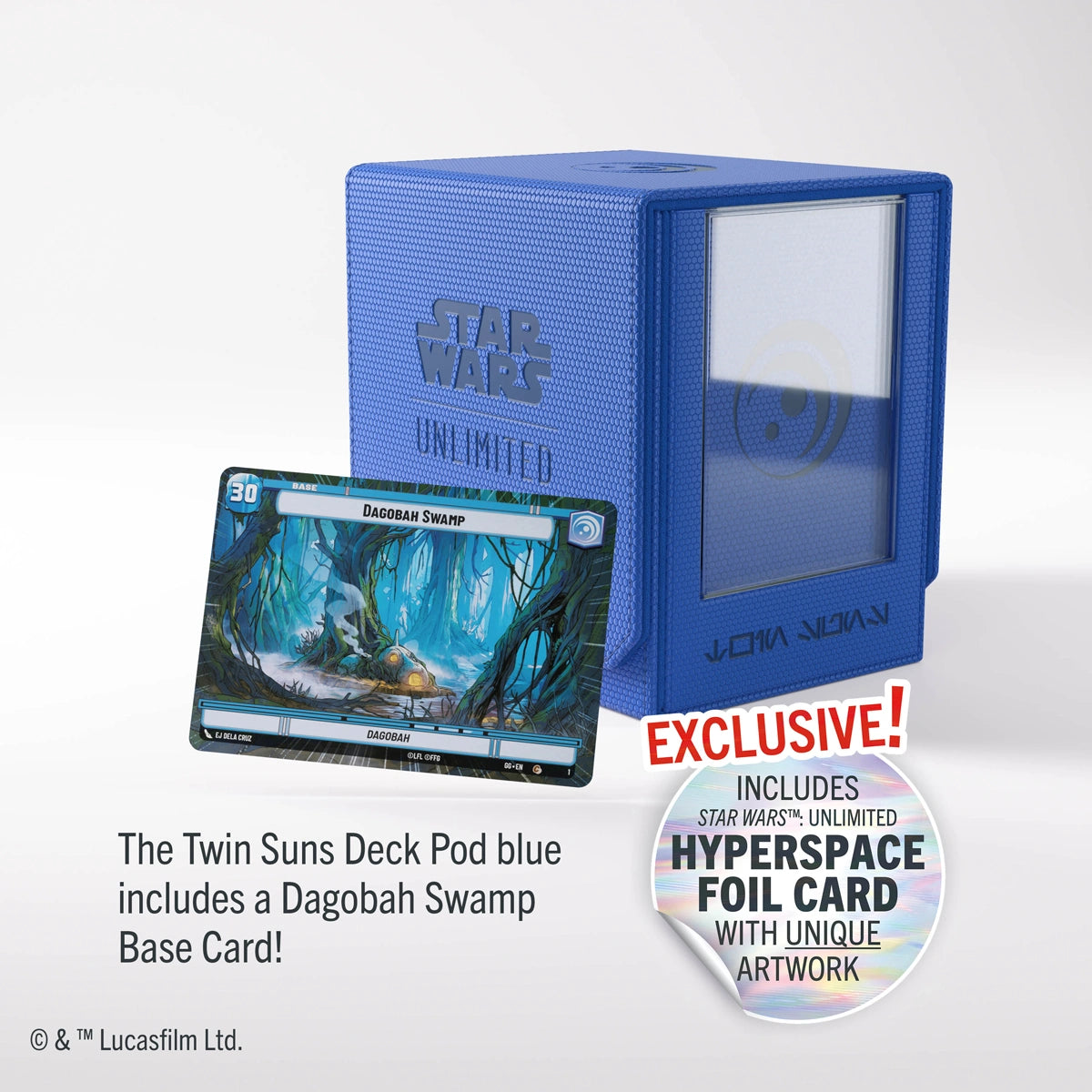 Star Wars: Unlimited: Twin Suns Deck Pod: Blue