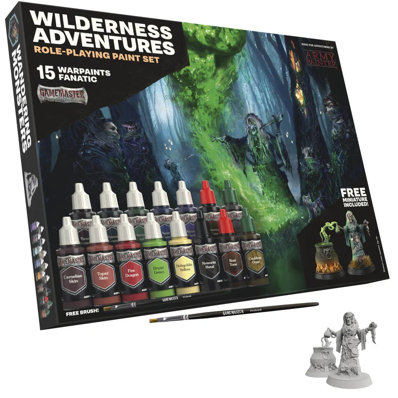 GameMaster: Wilderness Adventures Role-Playing Paint Set