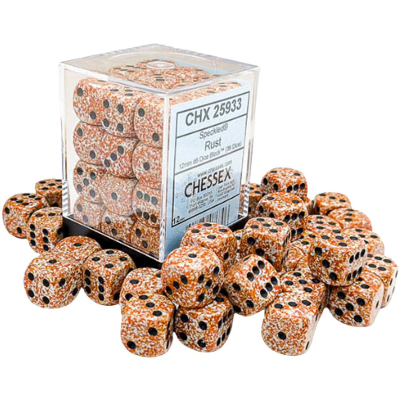 Speckled 36D6 Rust 12MM
