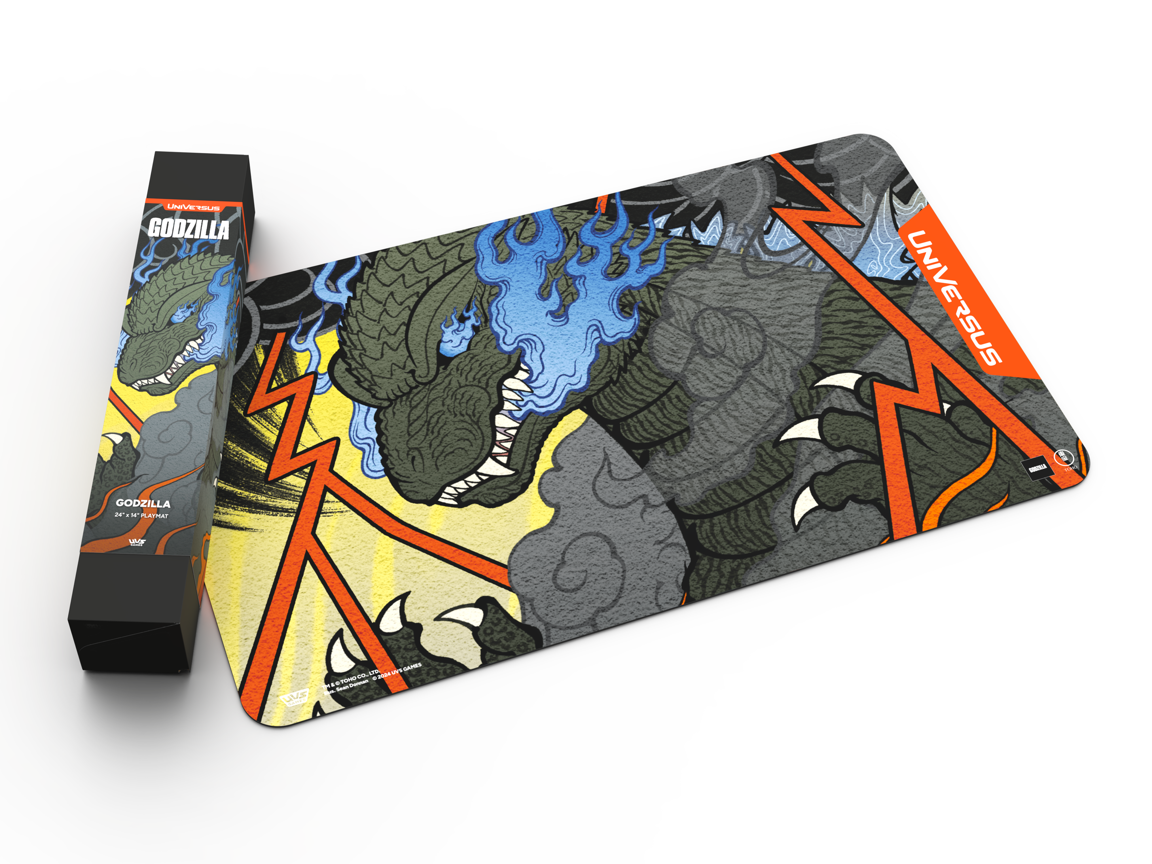 Tapis de jeu Godzilla Universus