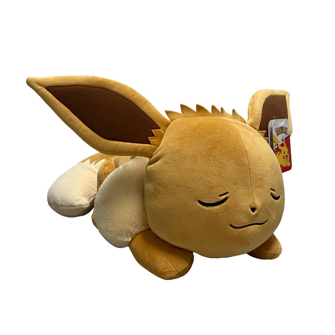 Peluche Pokémon : Évoli endormi de 45 cm