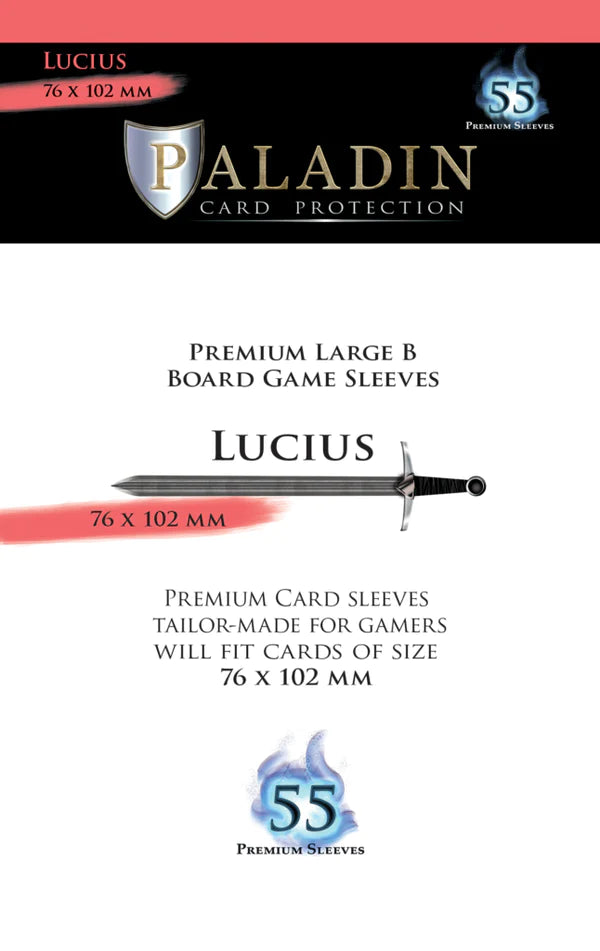 Pochettes Paladin - Lucius - 76MM x 102MM
