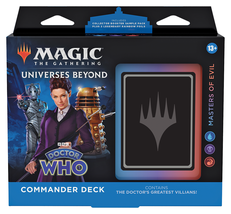 dr who mtg commander decks Universes Beyond: Doctor Who Commander Decks