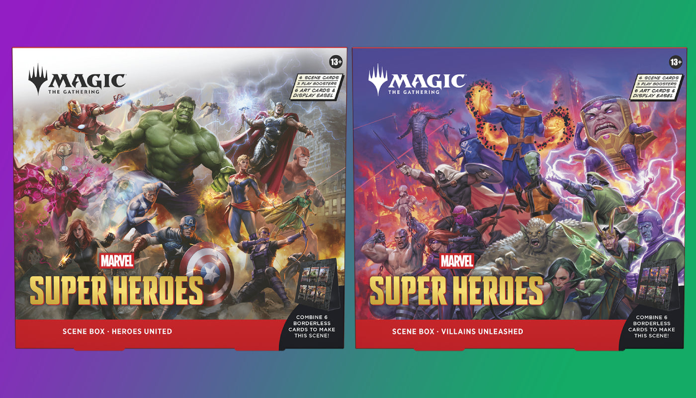 Magic: The Gathering Marvel Super Heroes Scene Box (Pre-Order)