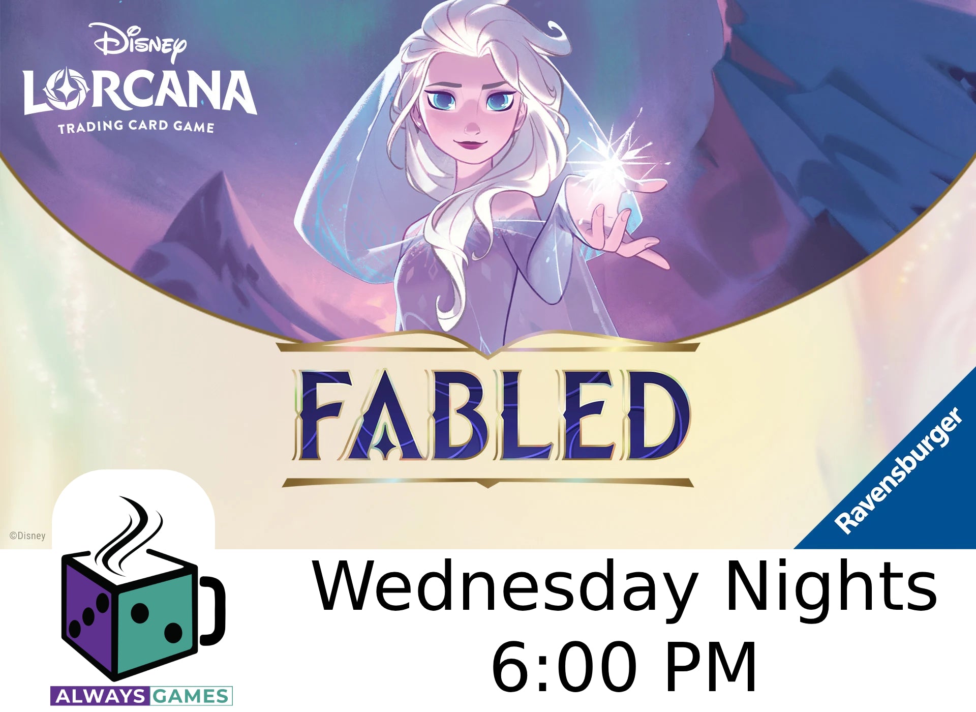 Disney Lorcana Casual Hebdomaires Mercredi 18H00