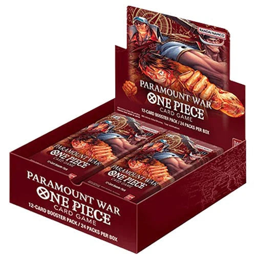 Coffret de boosters de cartes à collectionner One Piece TCG : OP-02 Paramount War
