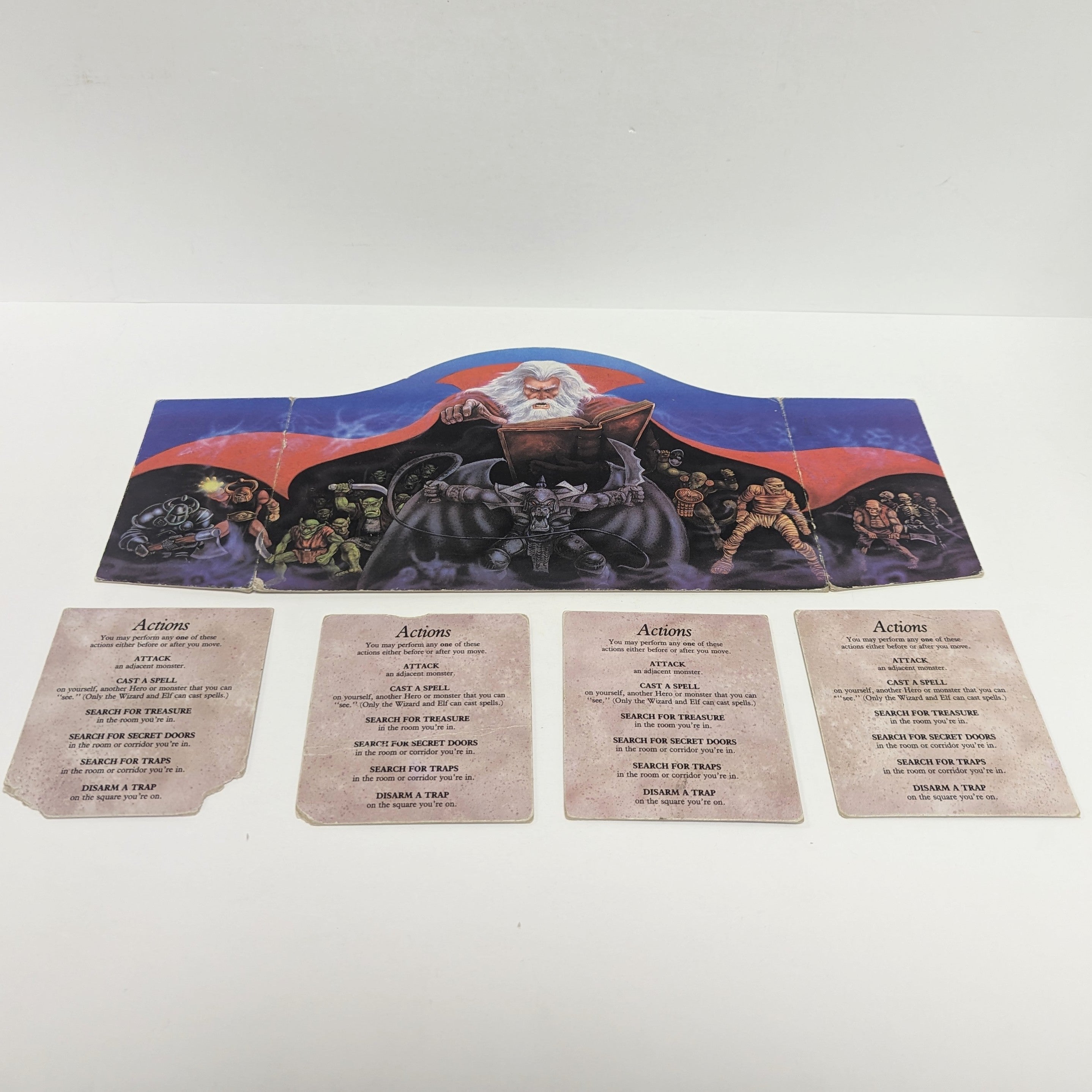 HeroQuest + Kellar's Keep - Components Bundle (English) (Damaged) (Used)