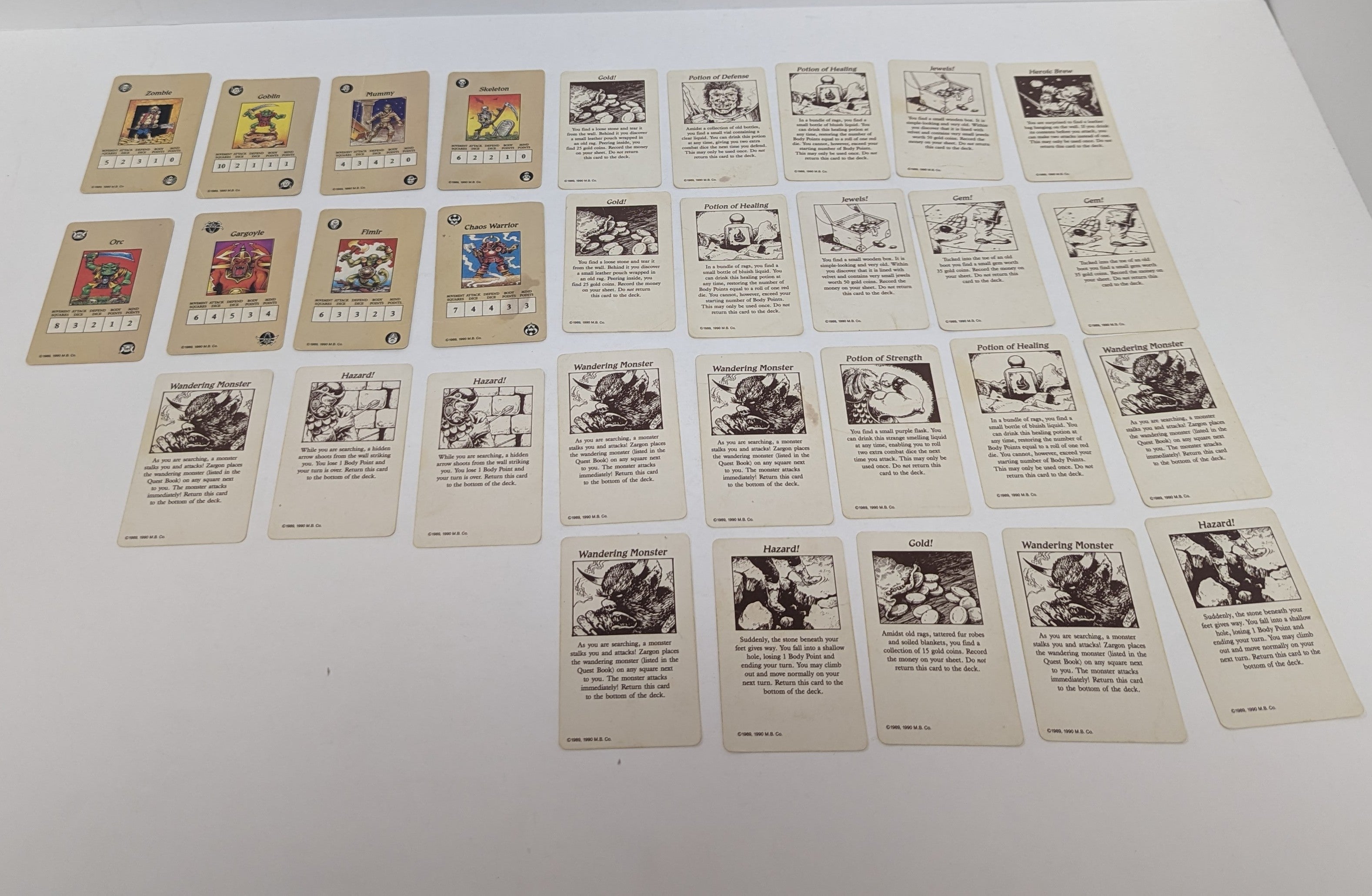 HeroQuest + Kellar's Keep - Components Bundle (English) (Damaged) (Used)