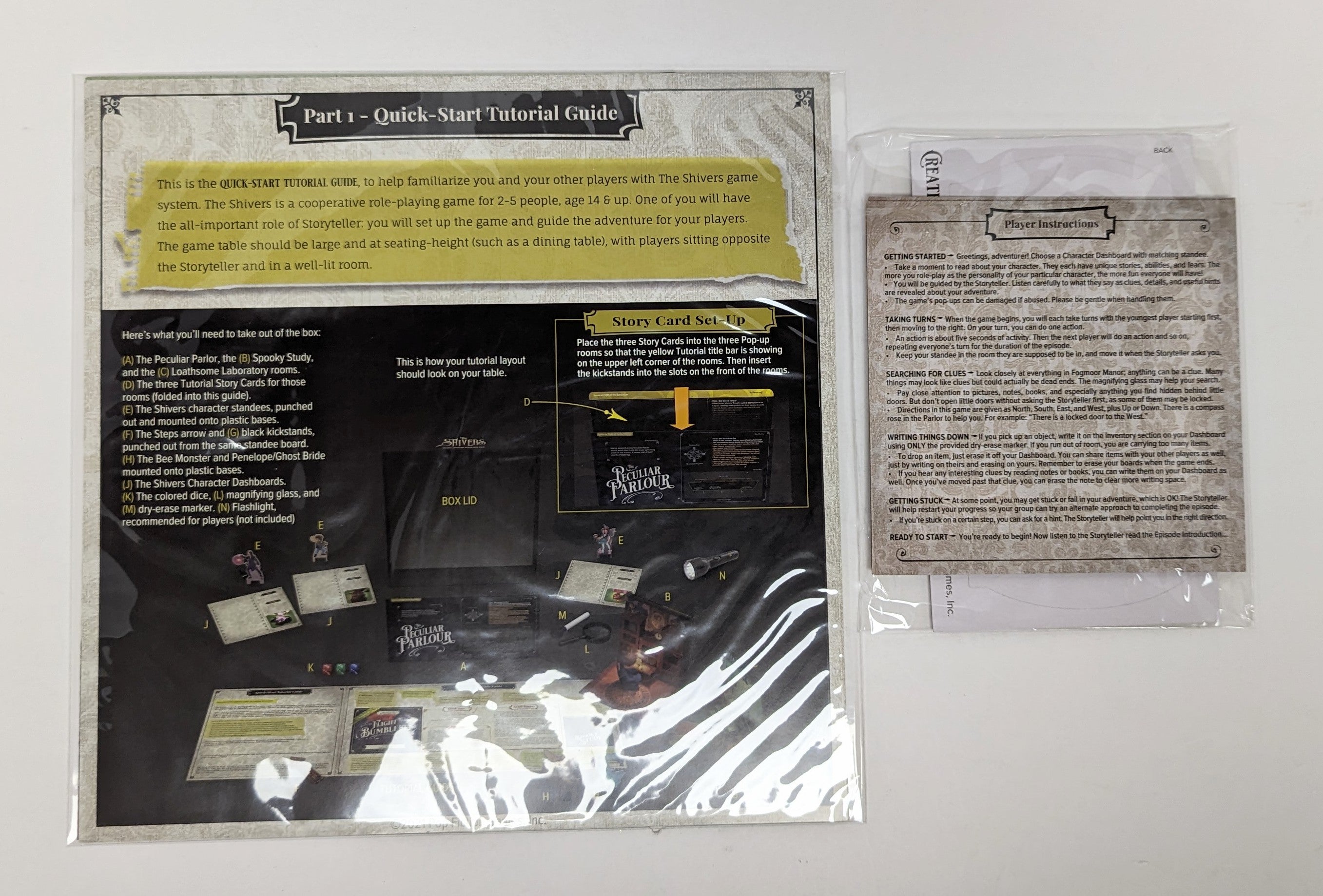 Le jeu Shivers Deluxe, 1ère édition (anglais) (occasion)