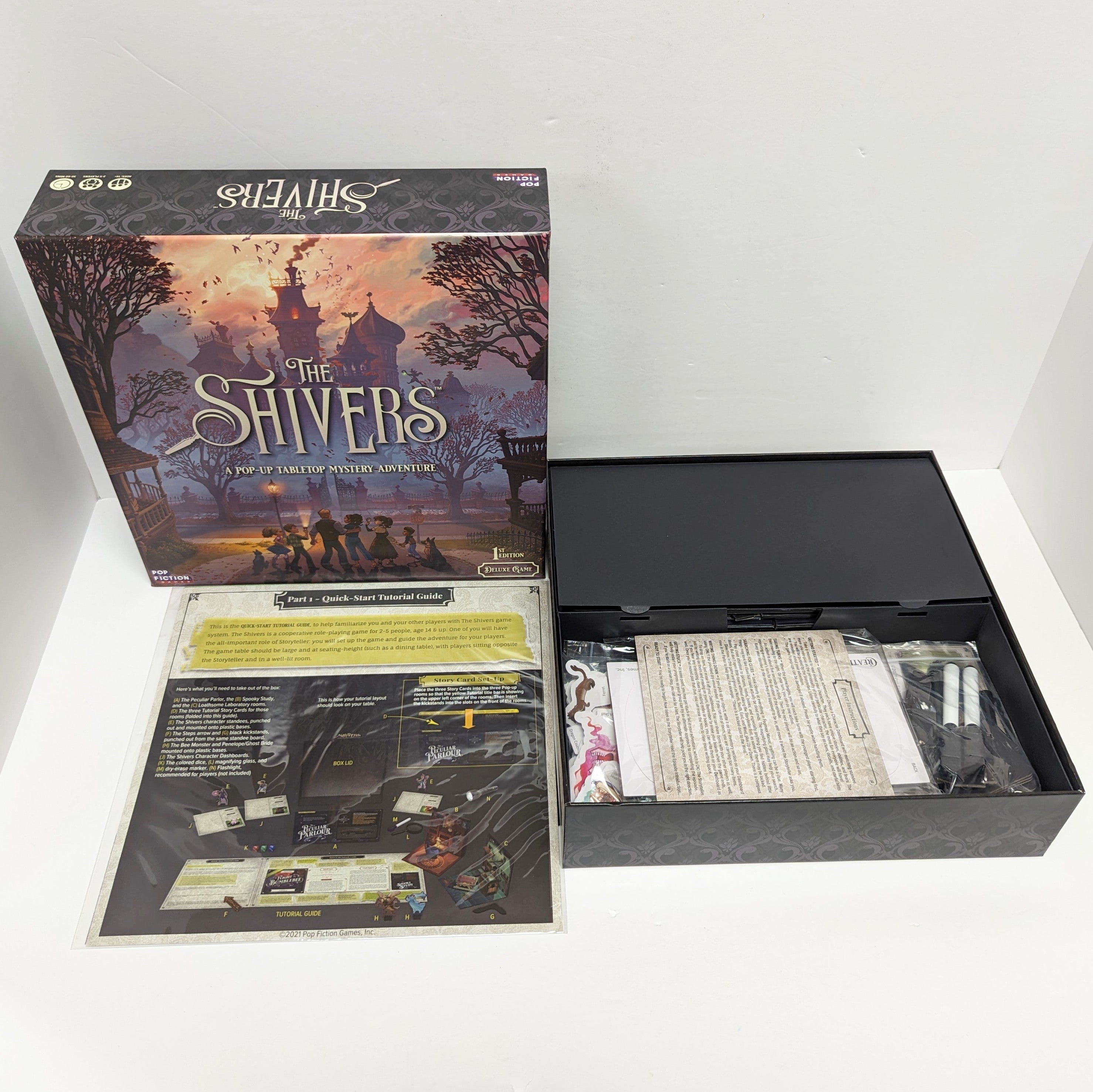 The Shivers Deluxe Game 1st Edition (English) (Used)