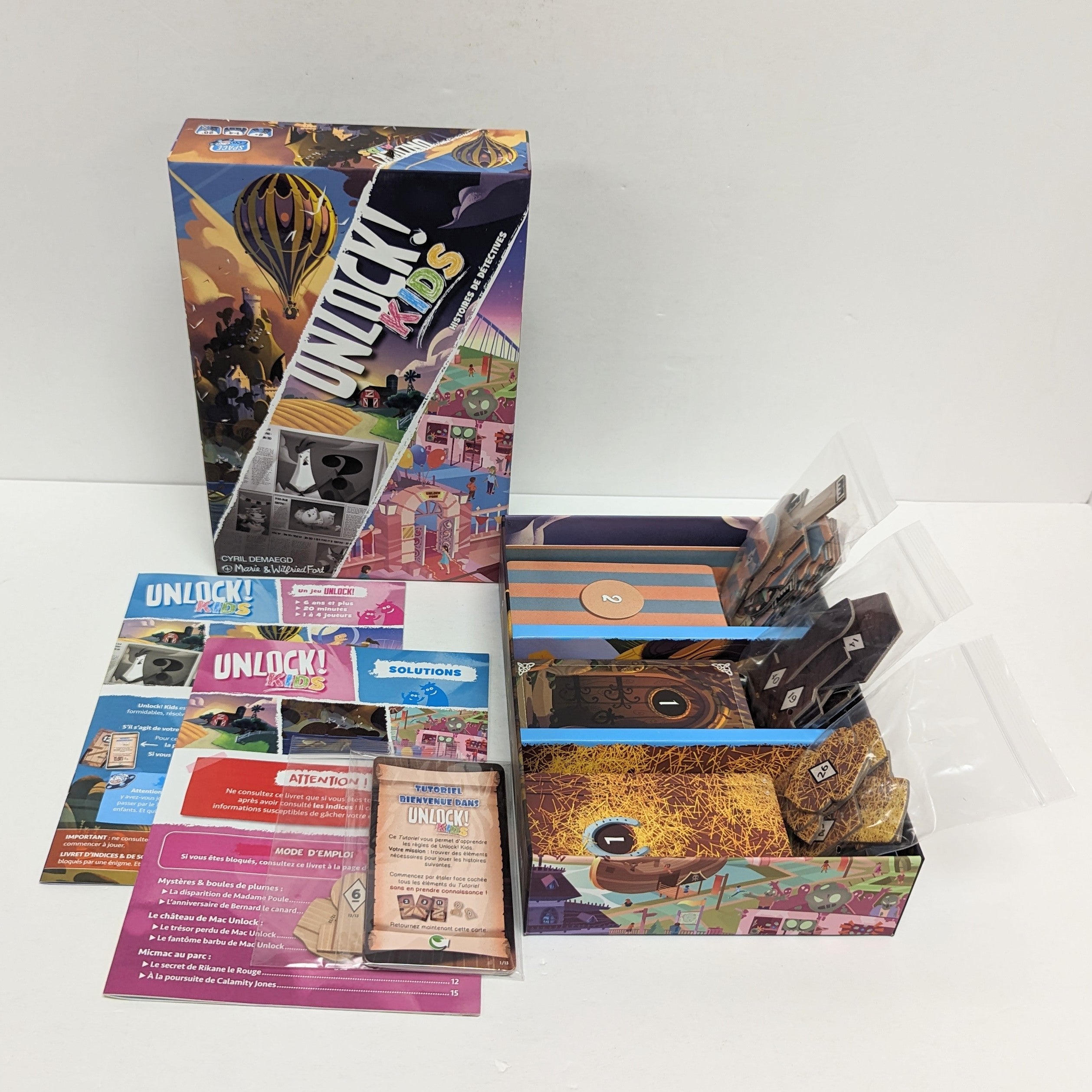 Unlock! Kids: Histoires de Detectives (French) (Used)