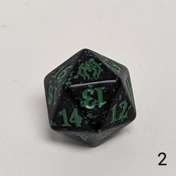 Guildes de Ravnica : Dé D20 (Golgari) (2)