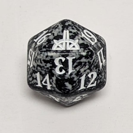 Les rivaux d'Ixalan : Dé D20 (Noir)