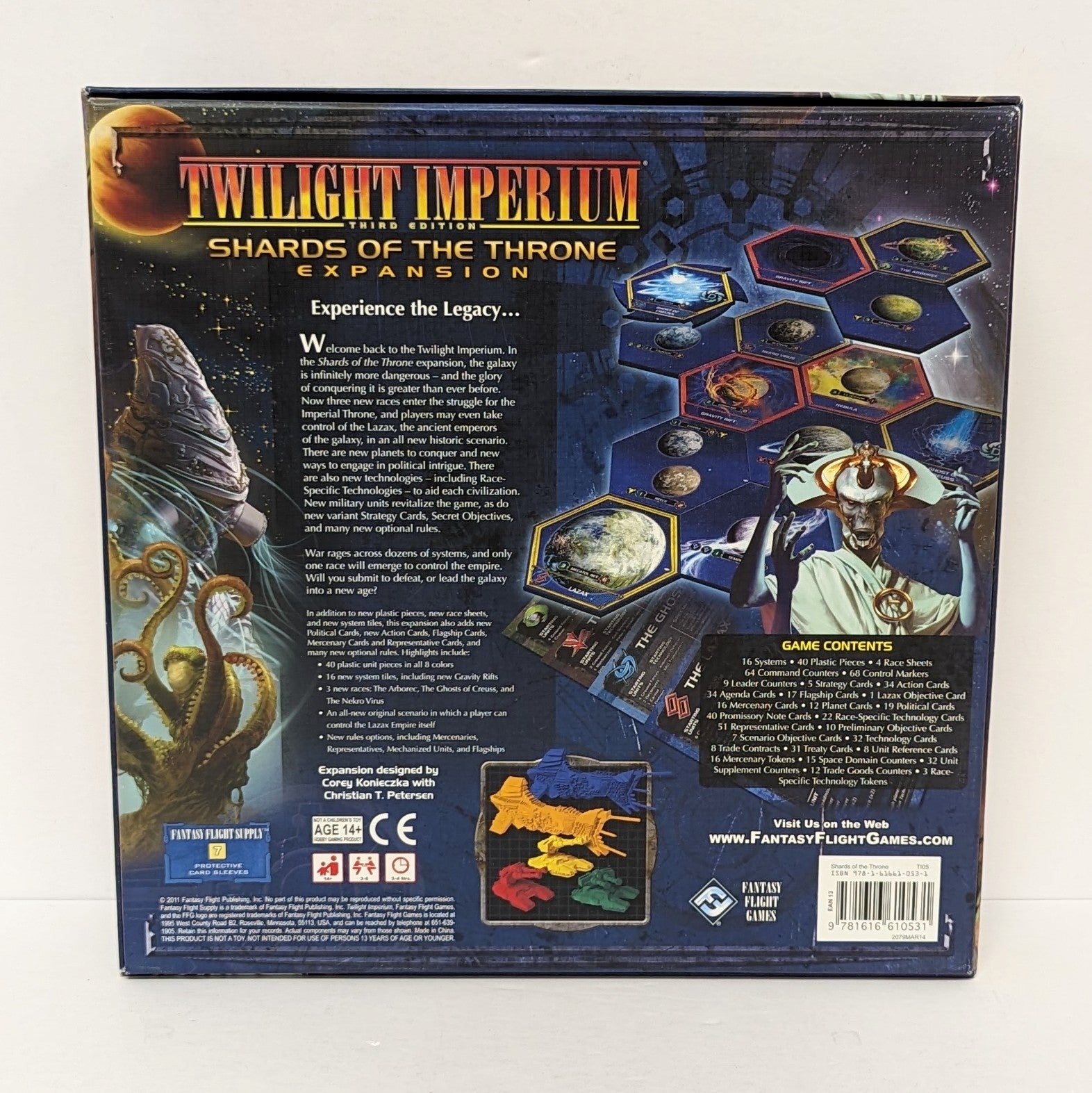 Twilight Imperium 3rd Edition + Shattered Empire Expansion + Shards of the Throne Expansion (English) (Bundle) (Used) (2)