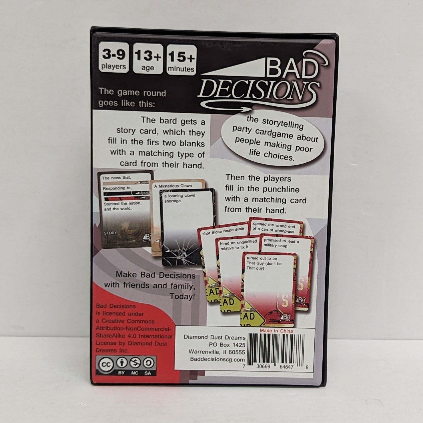 Bad Decisions (English) (Used)