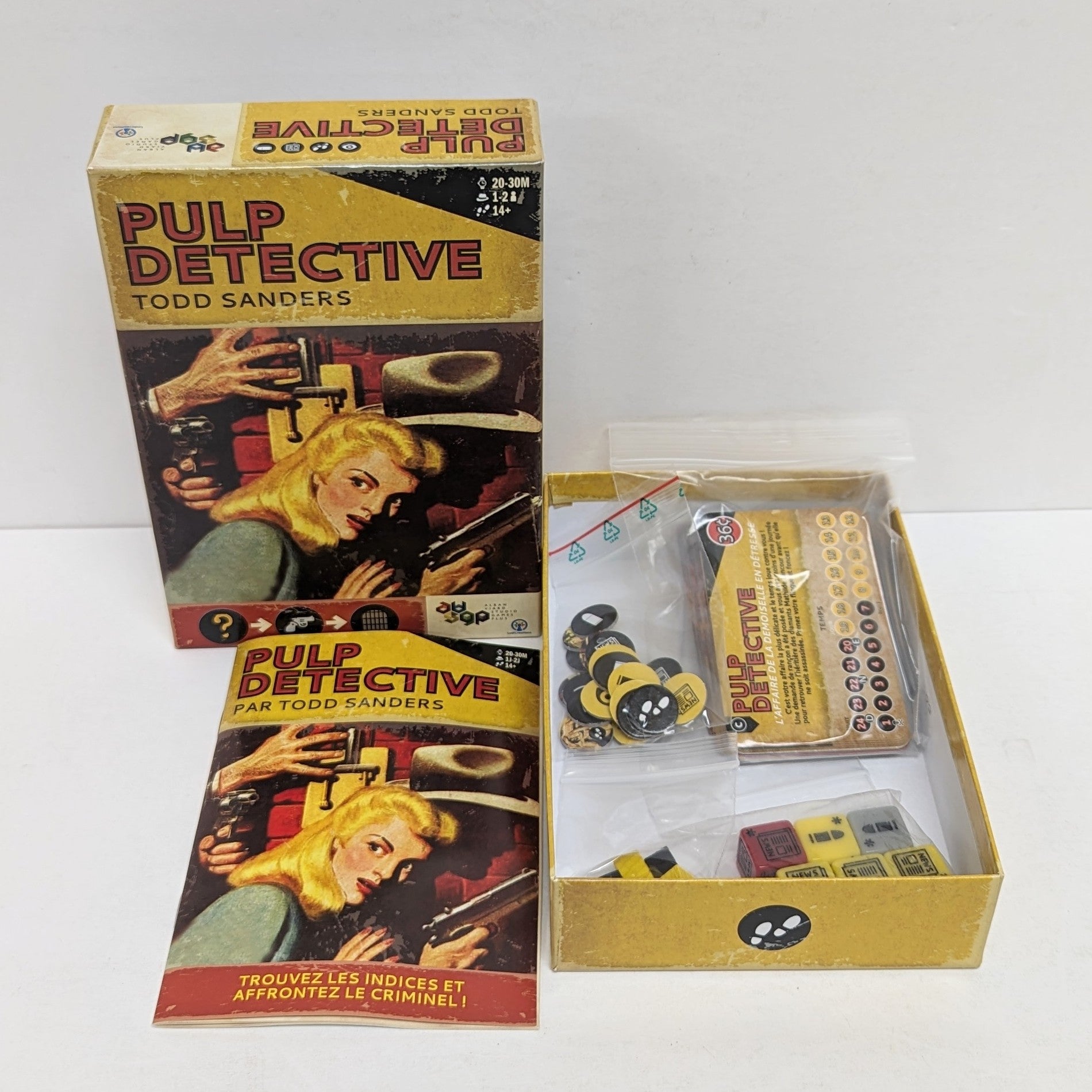 Pulp Detective + Expansion 1 and 2 (Multilingual) (Used)