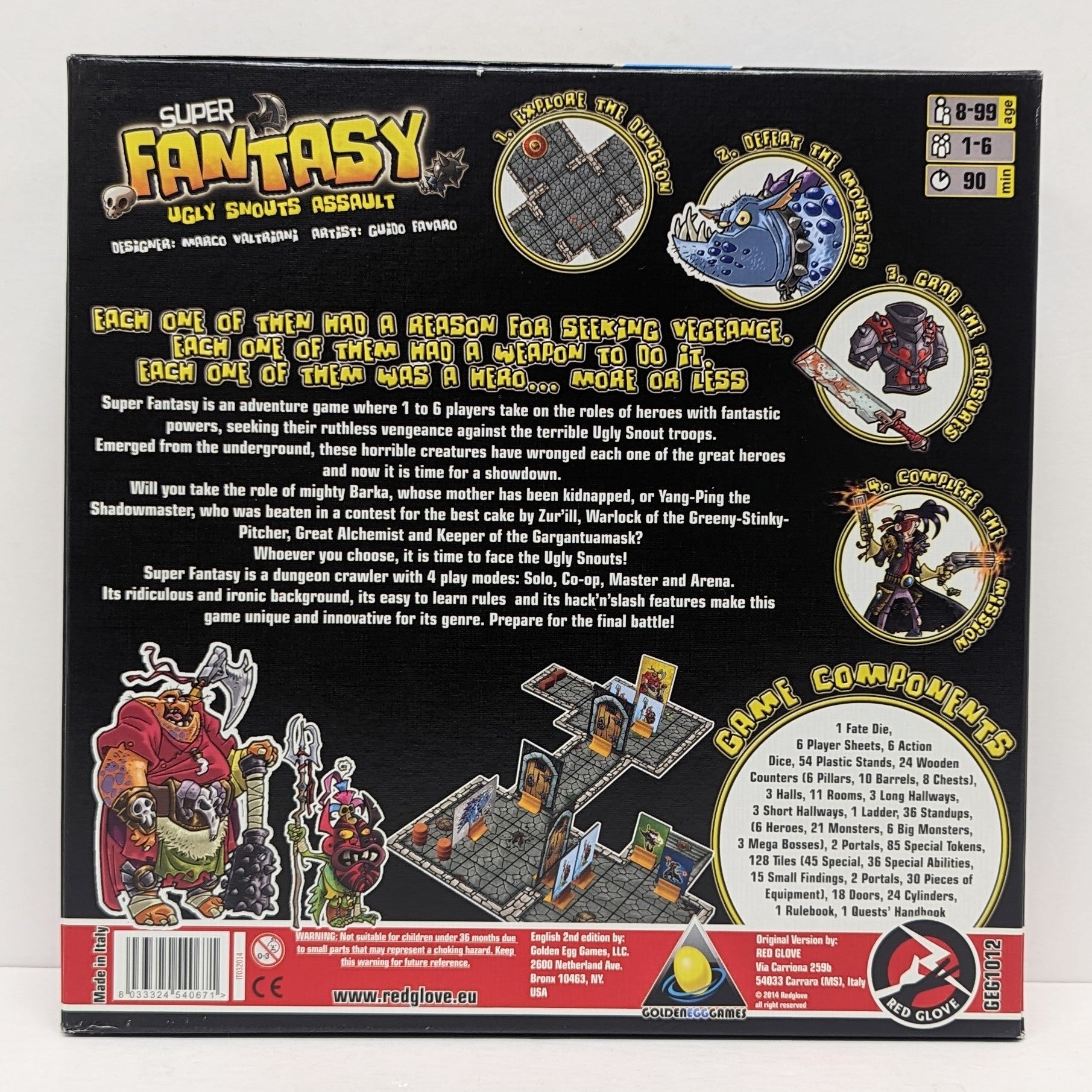 Super Fantasy Ugly Snouts Assault (English) (Used)