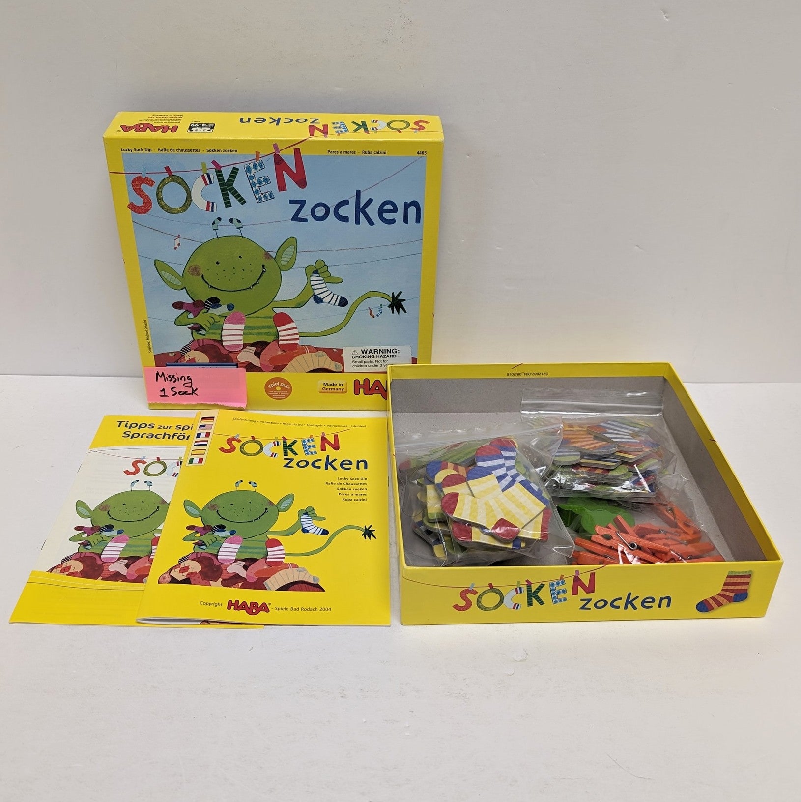 Socken Zocken (Multilingue) (Utilisé)