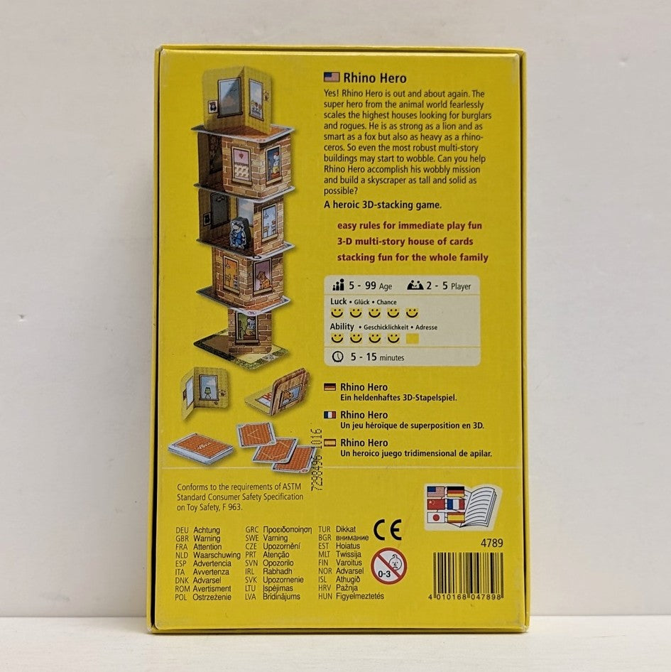 Rhino Hero (multilingue) (utilisé) (2)