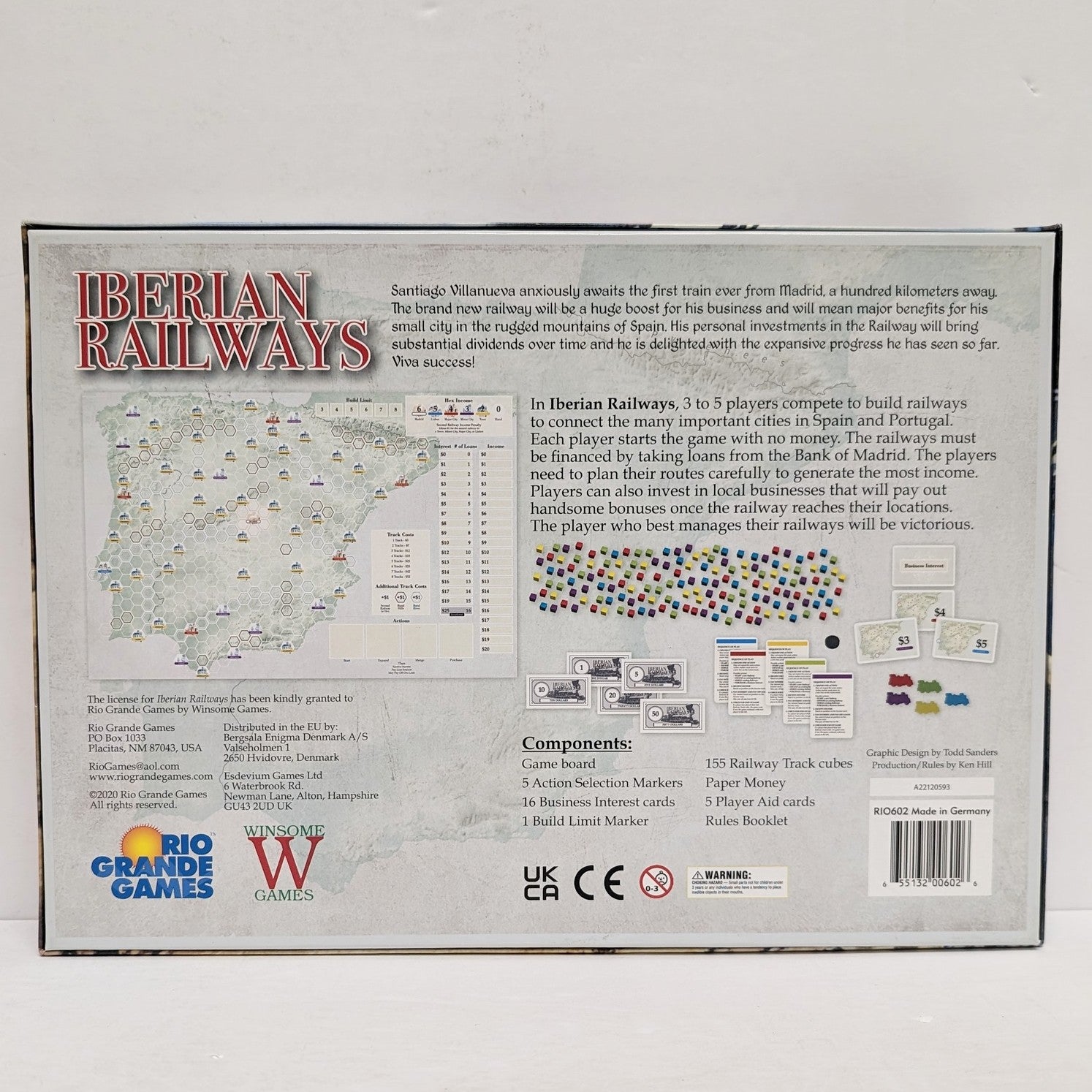 Iberian Railways (English) (Used)