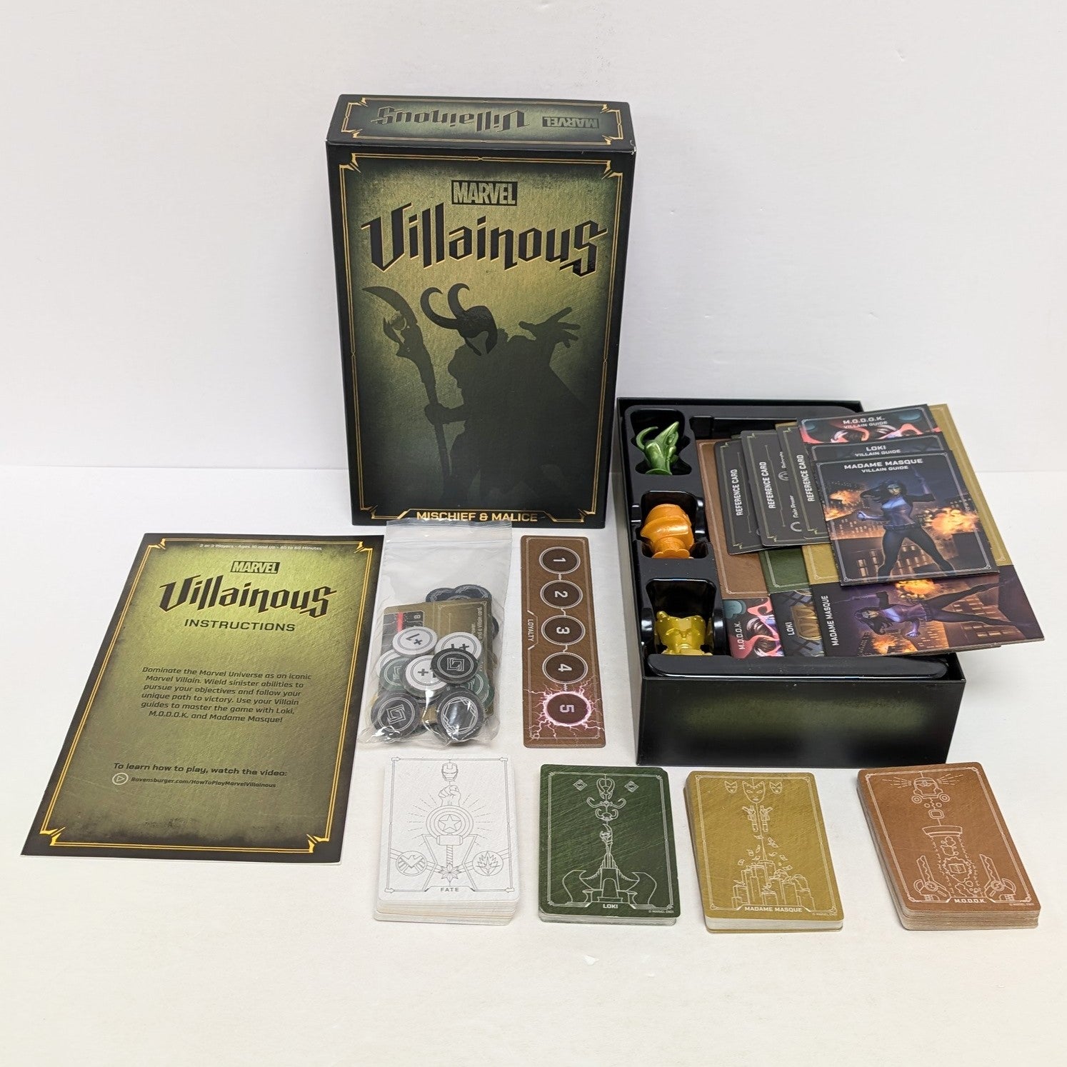 Marvel Villainous: Michief and Malice (English) (Used)