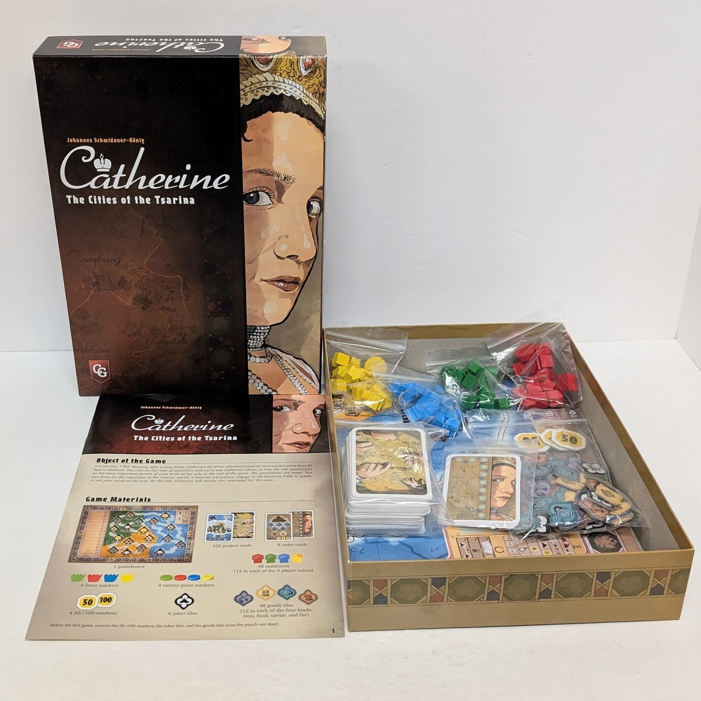 Catherine: The Cities of The Tsarina (English) (Used)