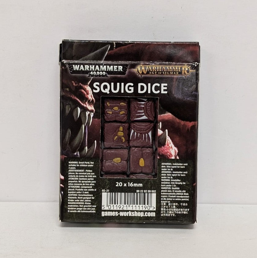 Warhammer Squig Dice