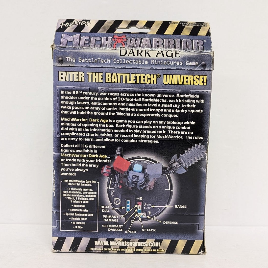 Kit de démarrage Mech Warrior Dark Age (anglais)