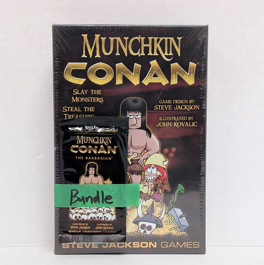 Munchkin Conan + Conan the Barbarian Expansion Pack (English) (Bundle)