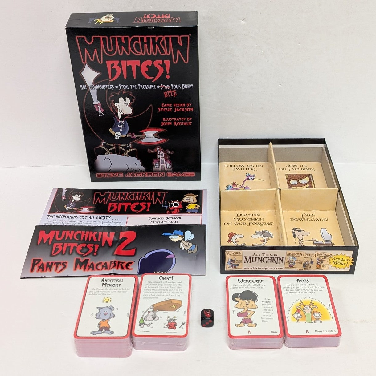 Munchkin Bites + Munchkin Bites 2 (English) (Bundle)