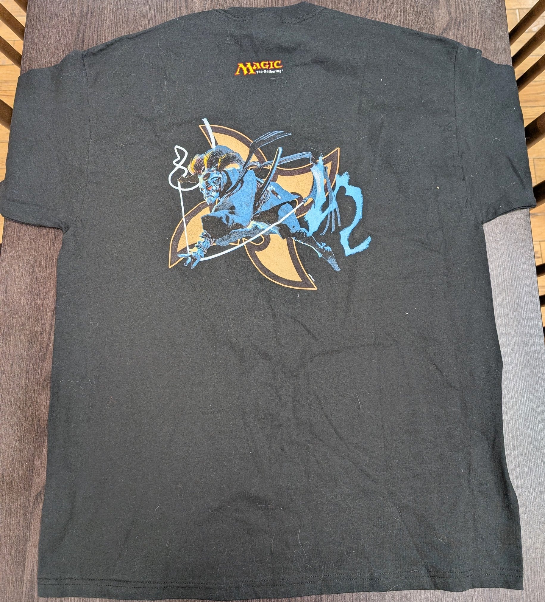 T-shirt Magic The Gathering 2005 Mistblade Shinobi (Taille XL Homme)