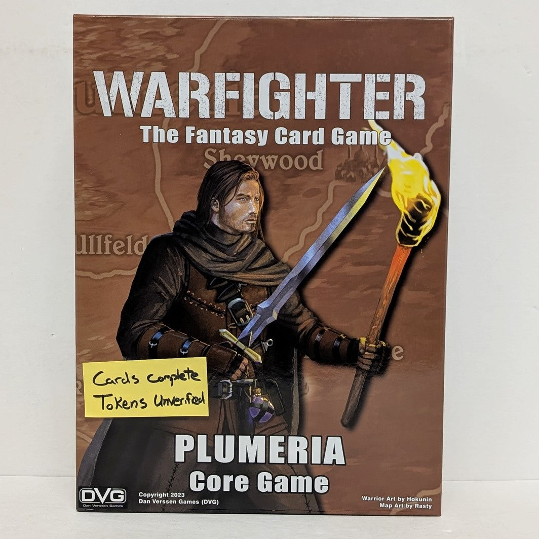 Warfighter The Fantasy Card Game (Used) *See Description*
