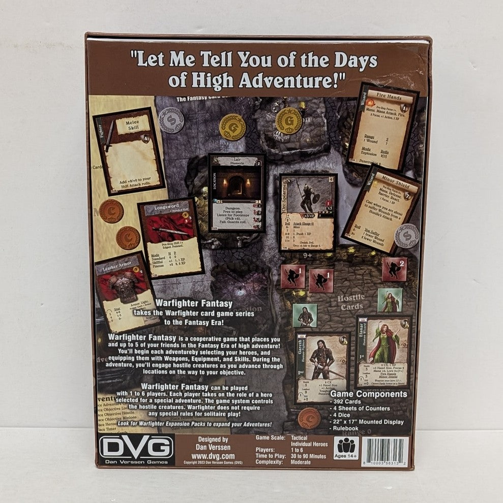 Warfighter, le jeu de cartes fantastique (occasion) *Voir description*