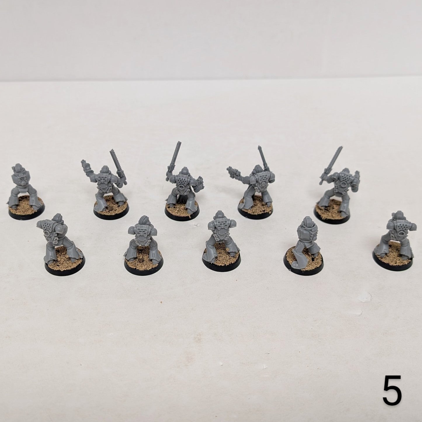 Space Marines: Tactical Squad (Used) (5)