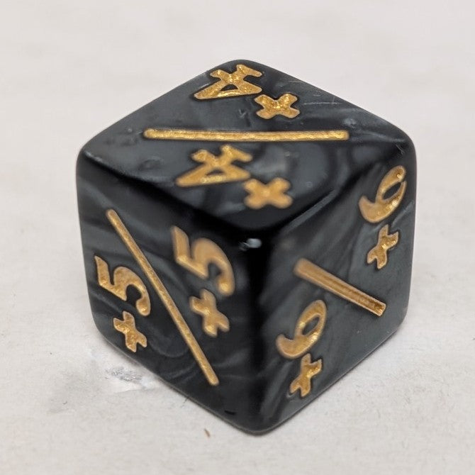 Compteur de dés : Perle noire +1/+1