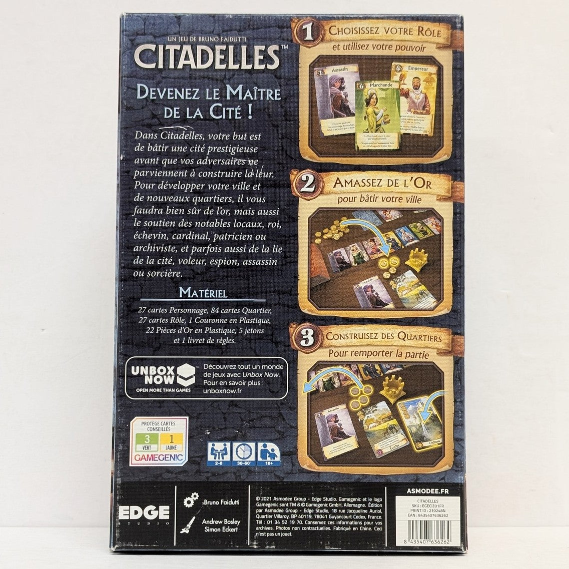 Citadelles (French) (Used)(2021 edition)