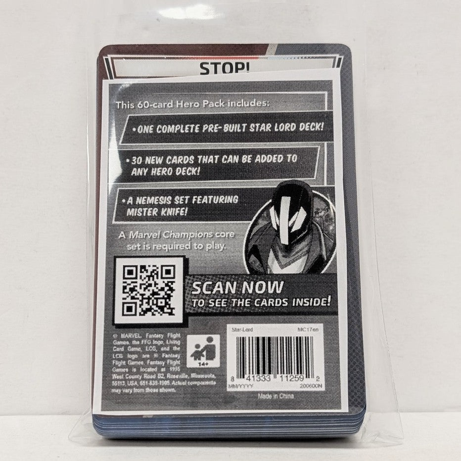 Marvel Champions : Star-Lord - Pack Héros (Anglais) (Occasion)