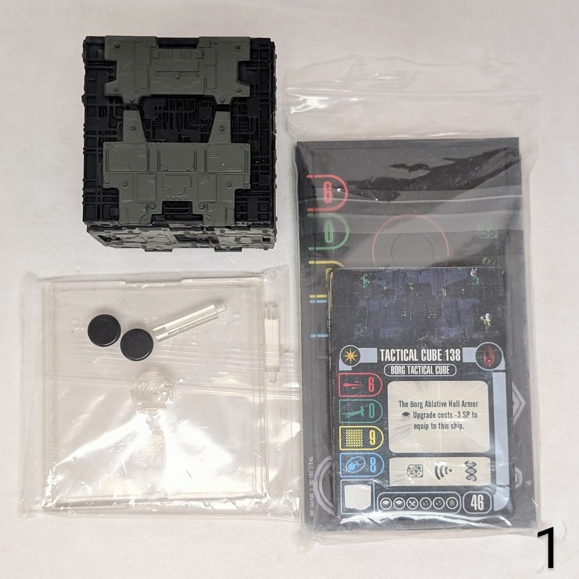 Star Trek Attack Wing : Cube tactique Borg 138 (Anglais) (Occasion)